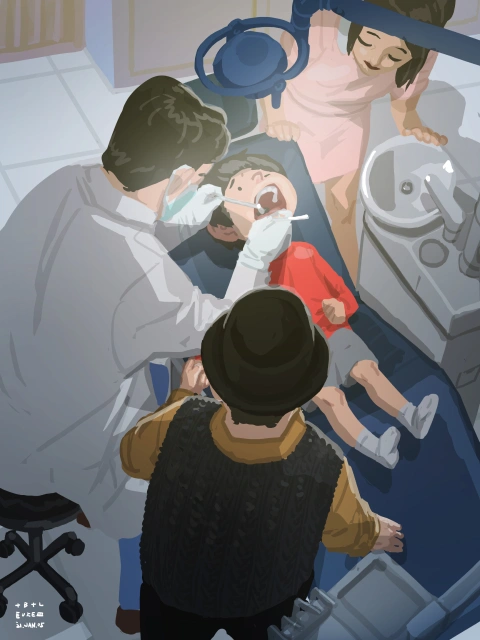 Illustrator, Blue portfolio