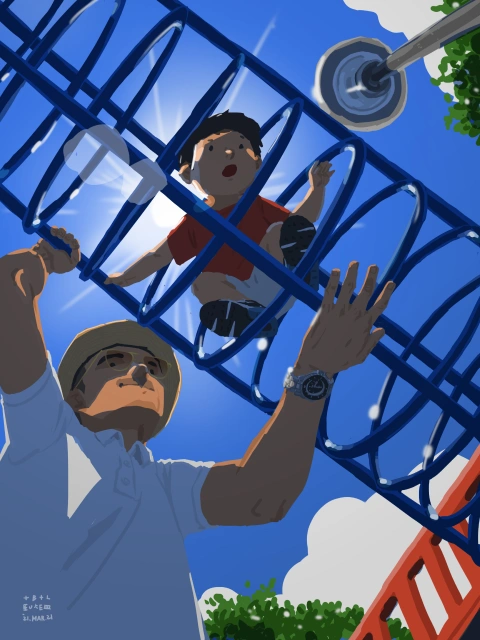 Illustrator, Blue portfolio