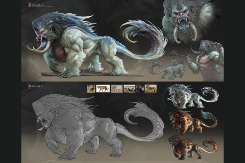 Concept Artist, Mingjun portfolio