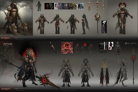 Concept Artist, Mingjun portfolio