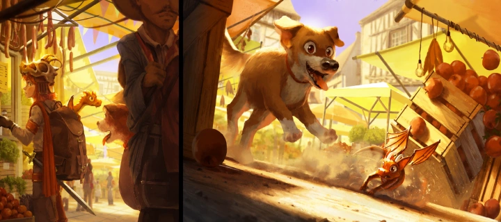 Visual Development Artist, Jenny Li portfolio