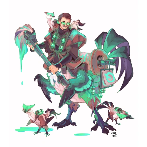 Illustrator, Markus Yu portfolio