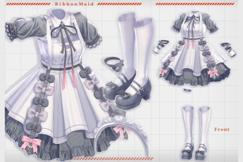 <p>VRChatで実際に着られる衣装作り</p>