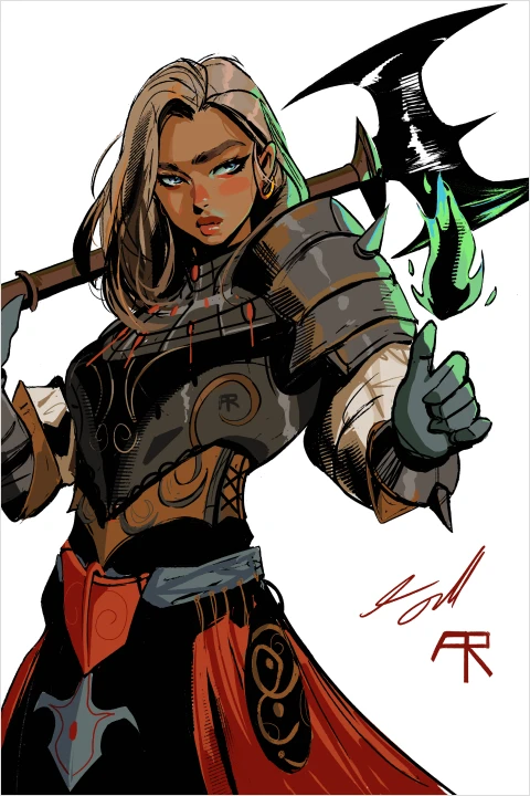 Illustrator, Andrew Russell Exercise