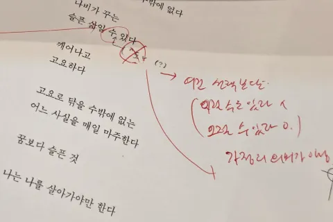 <p><strong>문장의 완성도를 극대화하는 시인의 퇴고법</strong></p>