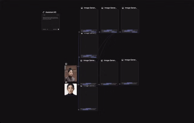 ImageSlide<b>전신 컷 속 변형된 얼굴 되살리기</b>