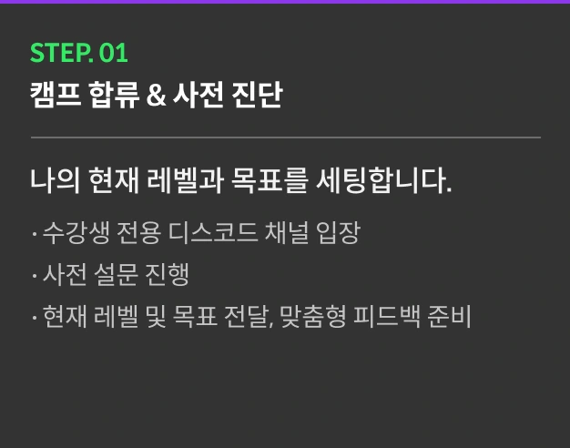 온라인캠프 로드맵