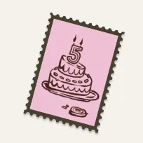 5周年<br>