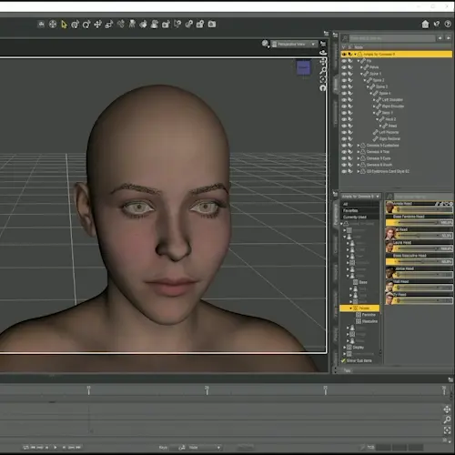 <p>モデリングのスキルがなくても大丈夫!Daz Studioを使ってみましょう!</p>