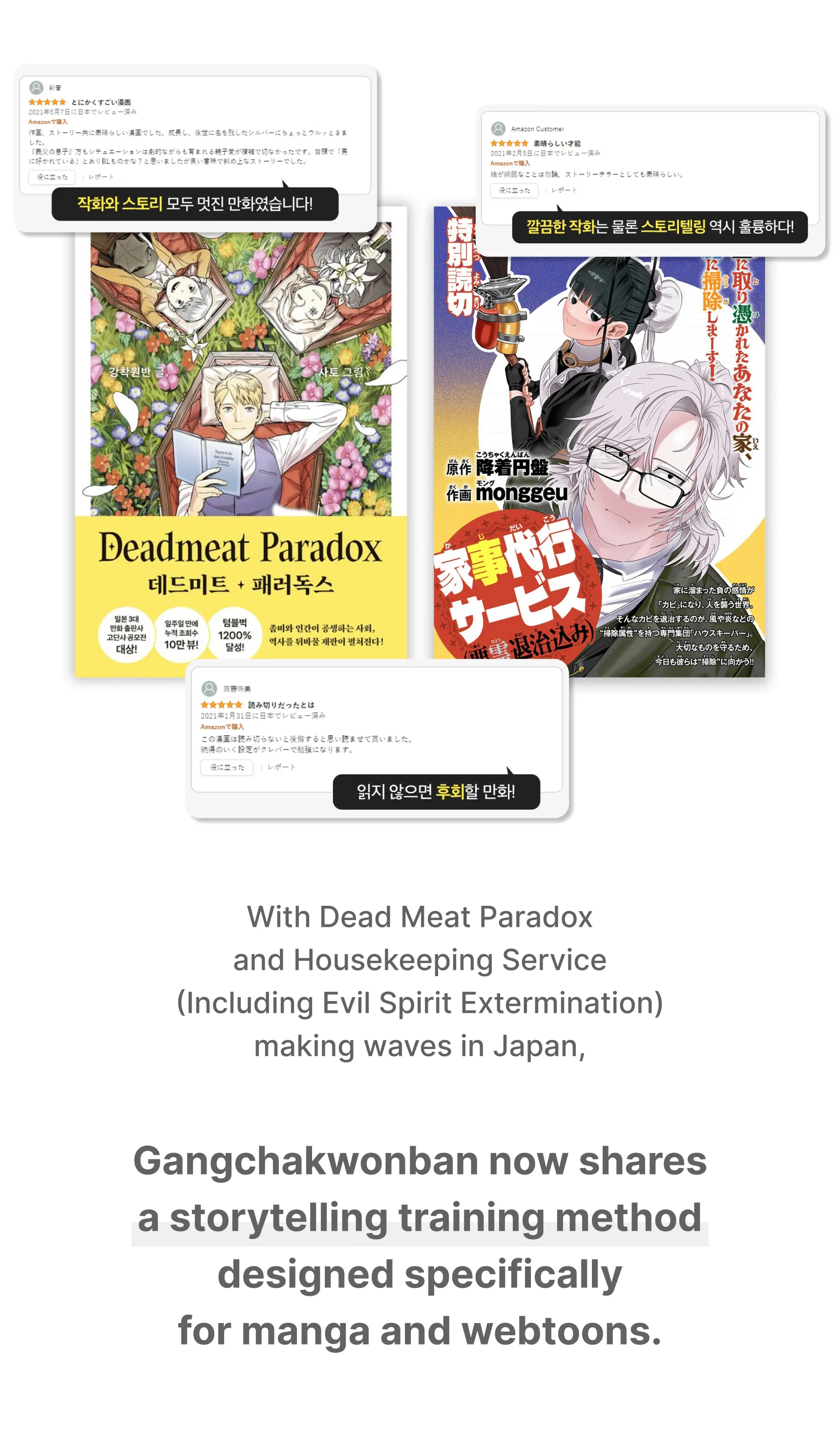 스토리 작가, 강착원반