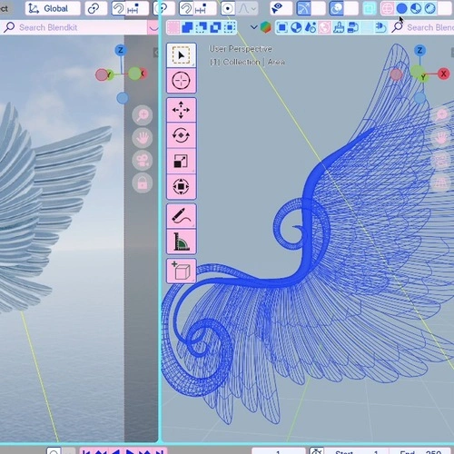 3DCGビジュアルクリエイター SAKI 講座の例題