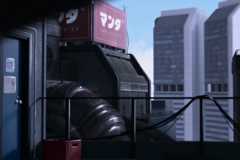 <p><strong>光と素材で仕上げるアニメ背景の空気感</strong></p>