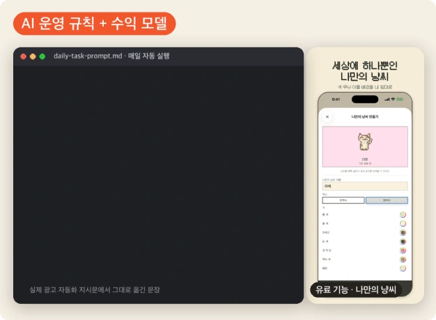 ImageSlide<b>AI로 마케팅을 자동화하고 수익화하기</b>